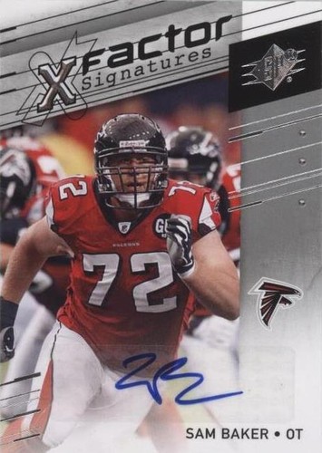 2009 SPx Sam Baker #X-BA