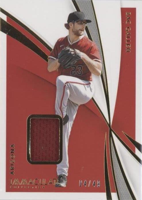 2021 Panini Immaculate Collection - Zac Gallen #41