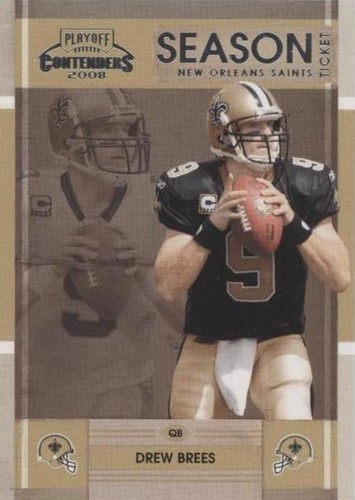 2008 Playoff Contenders Drew Brees #61