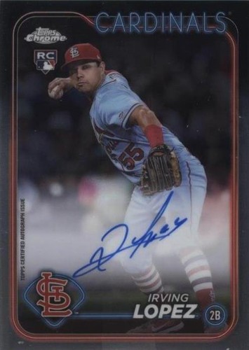 2024 Topps Chrome Update Series - Irving Lopez #RA-IL