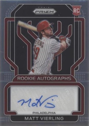 2022 Panini Prizm - Matt Vierling #RA-MV