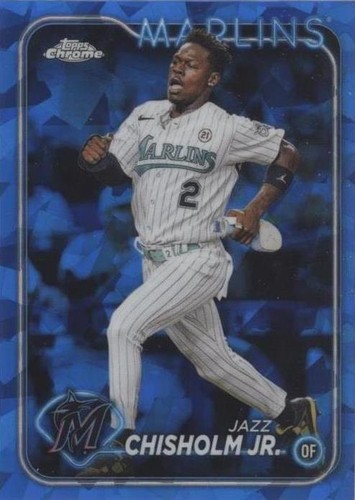 2024 Topps Chrome Sapphire Edition - Jazz Chisholm #223