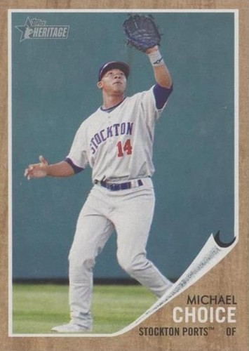 2011 Topps Heritage Minor League Edition - Michael Choice #7