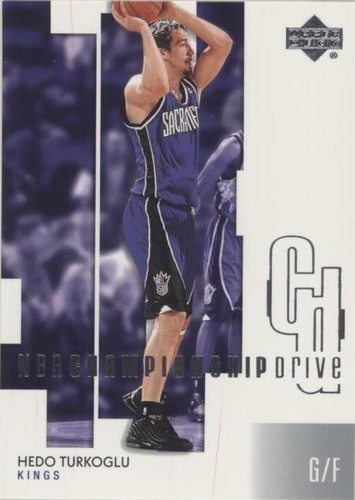 2002-03 Upper Deck Championship Drive - Hedo Turkoglu #80