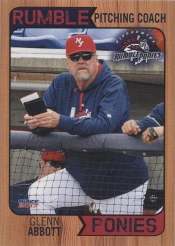 2017 Choice Binghamton Rumble Ponies - Glenn Abbott #30