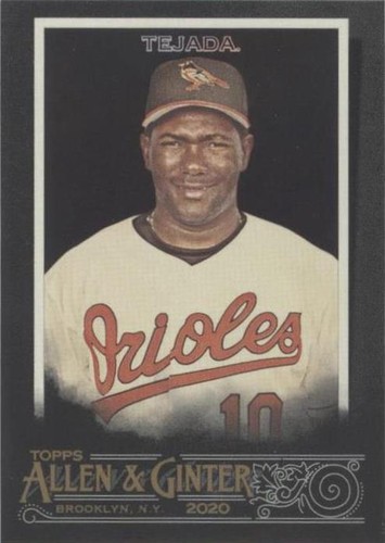 2020 Topps Allen & Ginter's X - Miguel Tejada #307