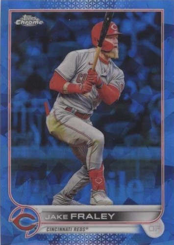 2022 Topps Chrome Update Series Sapphire Edition - Jake Fraley #US43