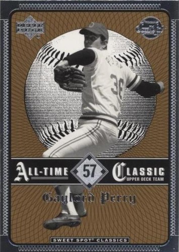 2002 Upper Deck Sweet Spot Classics - Gaylord Perry #57