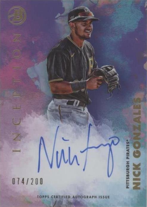 2021 Bowman Inception - Nick Gonzales #PA-NG