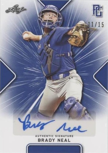 2021 Leaf Perfect Game National Showcase - Brady Neal #BA-BN1