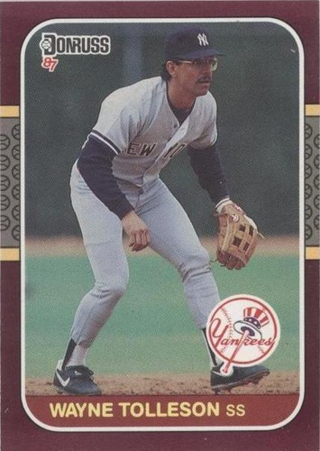 1987 Donruss Opening Day - Wayne Tolleson #245