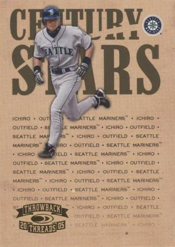 2005 Donruss Throwback Threads - Ichiro Suzuki #CS-48
