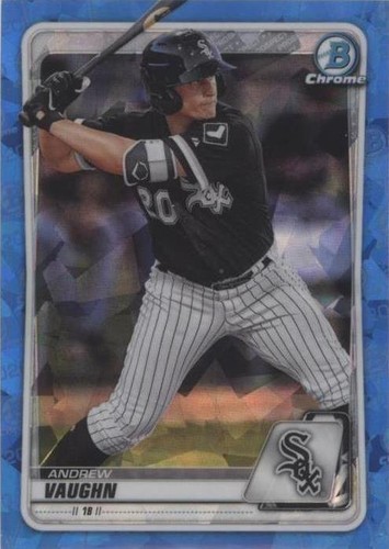 2020 Bowman Chrome Sapphire Edition - Andrew Vaughn #BCP-26