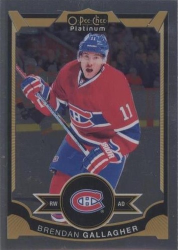2015-16 O-Pee-Chee Platinum - Brendan Gallagher #91