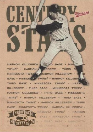 2005 Donruss Throwback Threads - Harmon Killebrew #CS-3