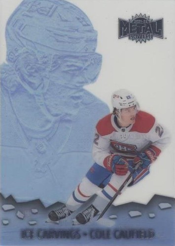 2021-22 Skybox Metal Universe - Cole Caufield #IC-20