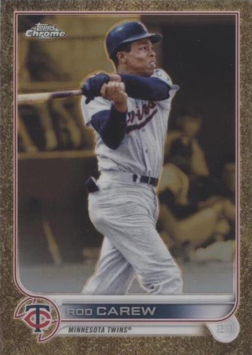 2022 Topps Gilded Collection - Rod Carew #86