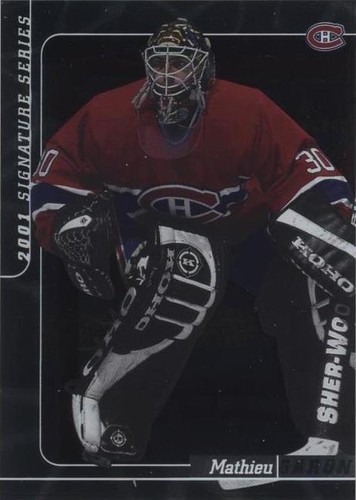 2000-01 In the Game Be A Player Signature Series - Mathieu Garon #299