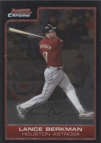 2006 Bowman Chrome - Lance Berkman #188