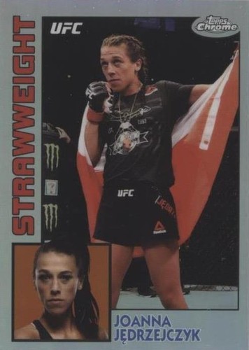 2019 Topps Chrome UFC - Joanna Jedrzejczyk #84T-JJ