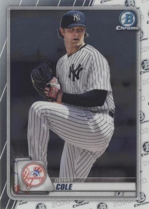 2020 Bowman Chrome - Gerrit Cole #55