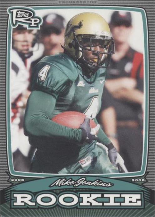 2008 Topps Rookie Progression Mike Jenkins #PR-MJ