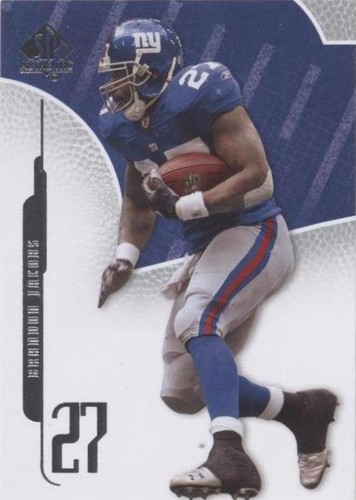 2008 SP Authentic Brandon Jacobs #55