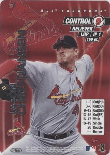 2001 MLB Showdown Pennant Run - Jason Christiansen #025