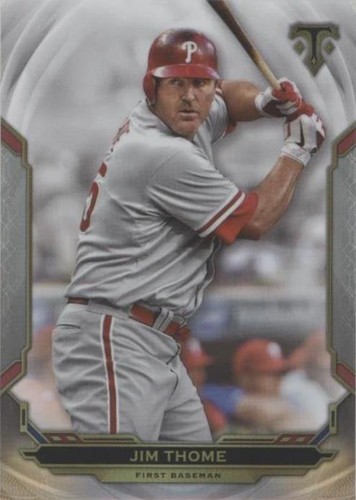2019 Topps Triple Threads - Jim Thome #40
