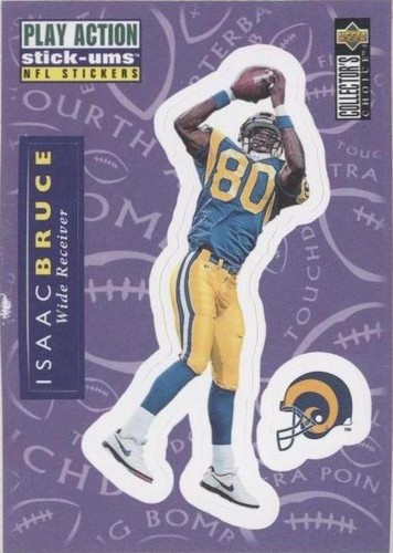 1996 Upper Deck Collector's Choice Update Isaac Bruce #S18