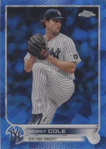 2022 Topps Chrome Sapphire Edition - Gerrit Cole #35