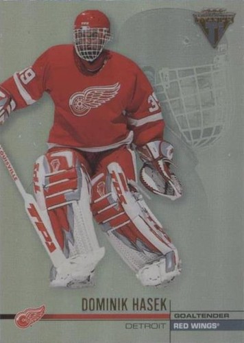 2001-02 Pacific Private Stock Titanium - Dominik Hasek #49