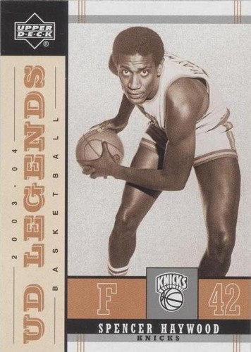2003-04 Upper Deck UD Legends - Spencer Haywood #17
