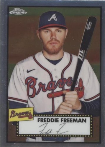 2021 Topps Chrome Platinum Anniversary - Freddie Freeman #173