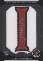 2010 Topps Finest - Juan Francisco #154