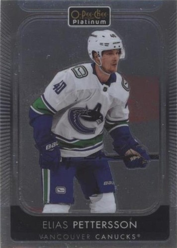 2021-22 O-Pee-Chee Platinum - Elias Pettersson #196