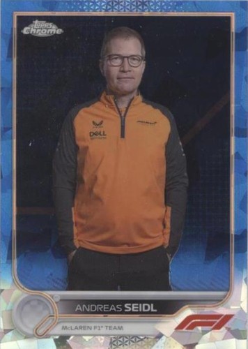 2022 Topps Chrome Sapphire Edition Formula 1 - Andreas Seidl #104