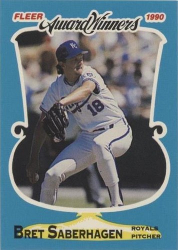 1990 Fleer Award Winners - Bret Saberhagen #30