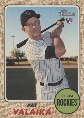 2017 Topps Heritage High Number - Pat Valaika #692