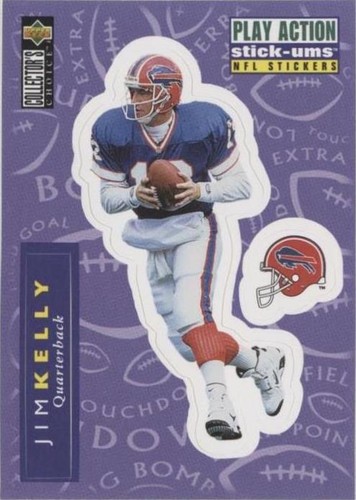 1996 Upper Deck Collector's Choice Update Jim Kelly #S12