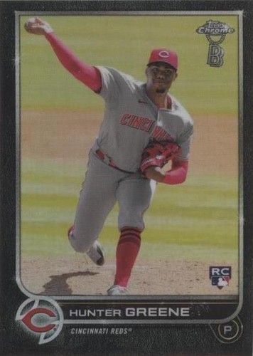 2022 Topps Chrome Ben Baller Edition - Hunter Greene #224