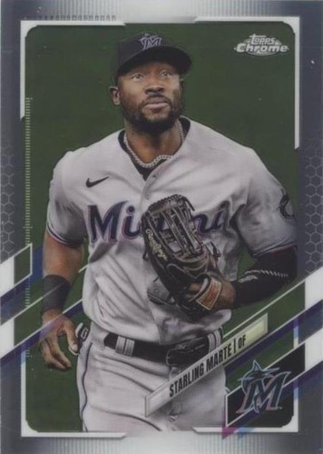 2021 Topps Chrome - Starling Marte #160