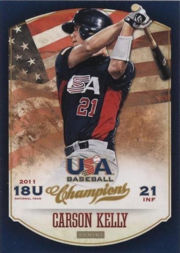 2013 Panini USA Baseball Champions - Carson Kelly #91