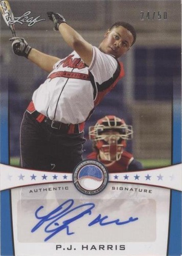 2013 Leaf Power Showcase - P.J. Harris #PSA-PJH