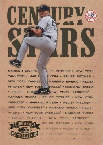 2005 Donruss Throwback Threads - Mariano Rivera #CS-42