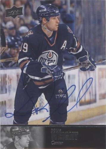 2020-21 Upper Deck SP Signature Edition Legends - Doug Weight #AL-195