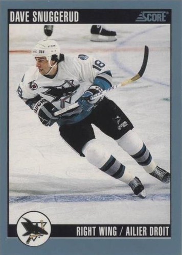 1992-93 Score Canadian - Dave Snuggerud #182