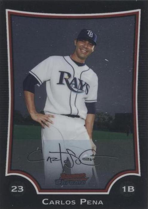 2009 Bowman Chrome - Carlos Pena #60