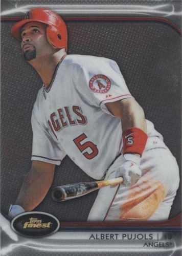 2012 Topps Finest - Albert Pujols #1
