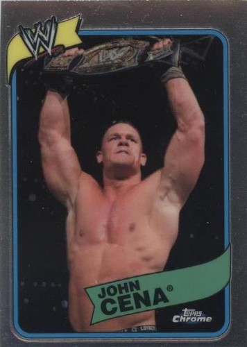 2008 Topps WWE Heritage Chrome - John Cena #1